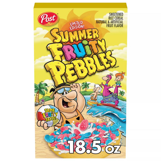 Pebbles Summer Cereal - 18.5oz - Limited Edition - Gluten Free