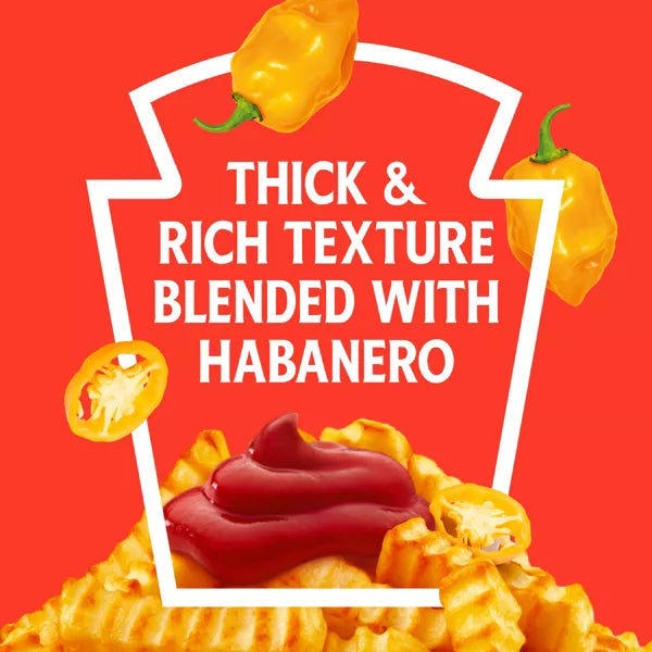 Heinz Habanero Spicy Ketchup - 14oz – Rarecandycanada