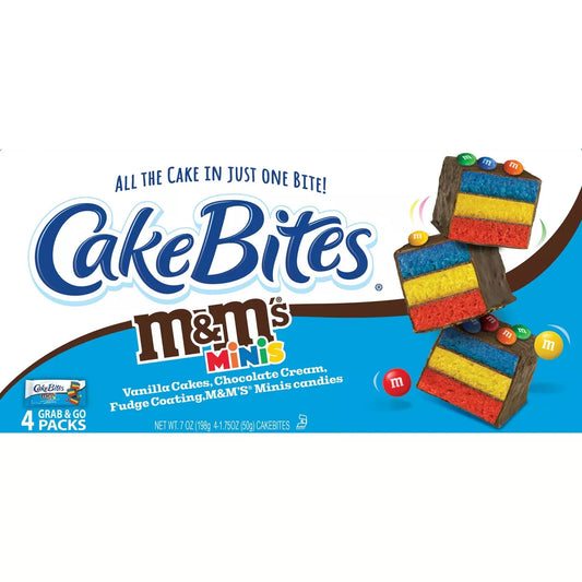 Cakebites M&M's Minis - 4 Pack  - ULTRA RARE