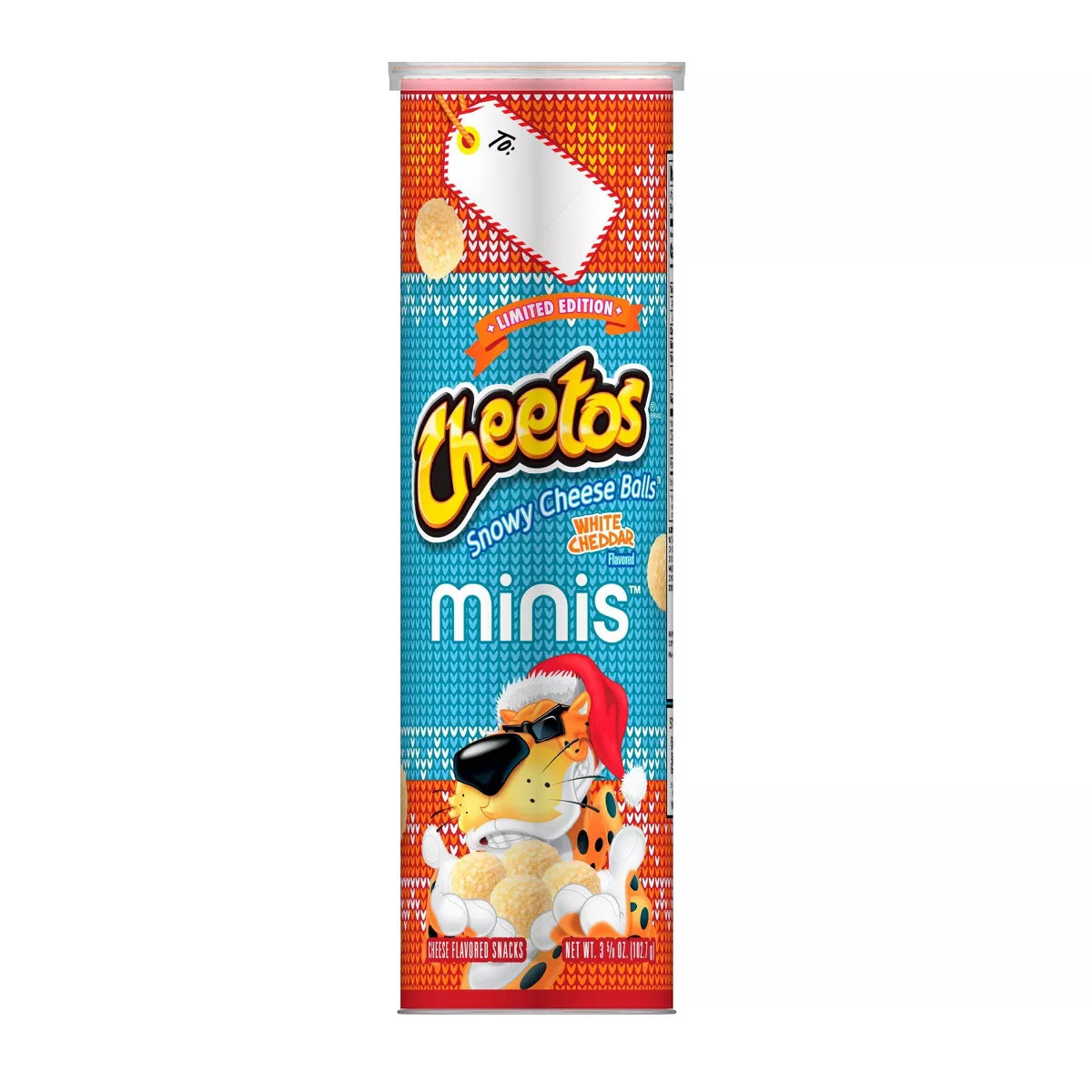 Cheetos Minis Snowy Cheese Balls White Cheddar - Take Home - 3.625oz