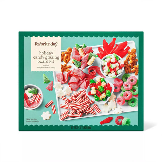 Christmas DIY Candy Charcuterie - 31.4oz - Premium