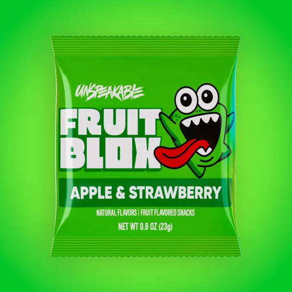 FruitBlox Unspeakable Apple & Strawberry Fruit Snacks - 17.92oz