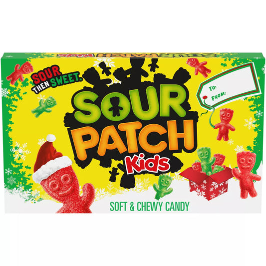 Sour Patch Kids Christmas Theater Box - 3.1oz