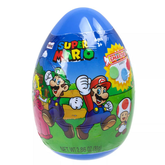 Super Mario Giant Plastic Egg - 2.86oz