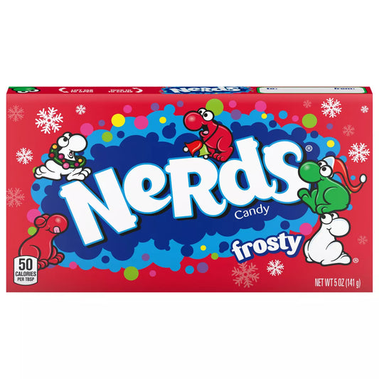 Nerds Christmas Frosty Theatre Box - 5oz