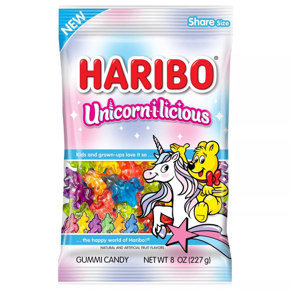 Haribo Unicornilicious Candy - 8oz