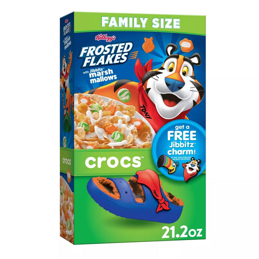 Kellogg's Frosted Flakes Crocs Cereal - 21.2oz