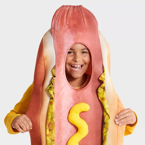 Kids' and Adult Hot Dog Halloween Costume One Size - Hyde & EEK! Boutique™