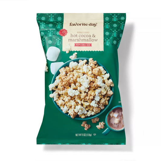 Christmas Hot Cocoa and Marshmallow Popcorn 6oz