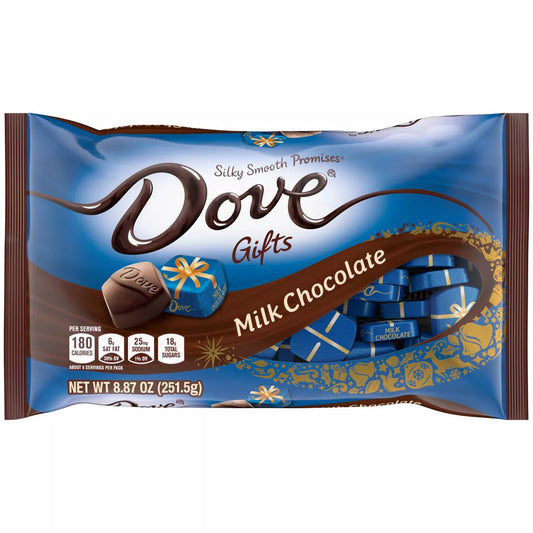 Dove Christmas Promises Silky Smooth Milk Chocolate - 8.87oz