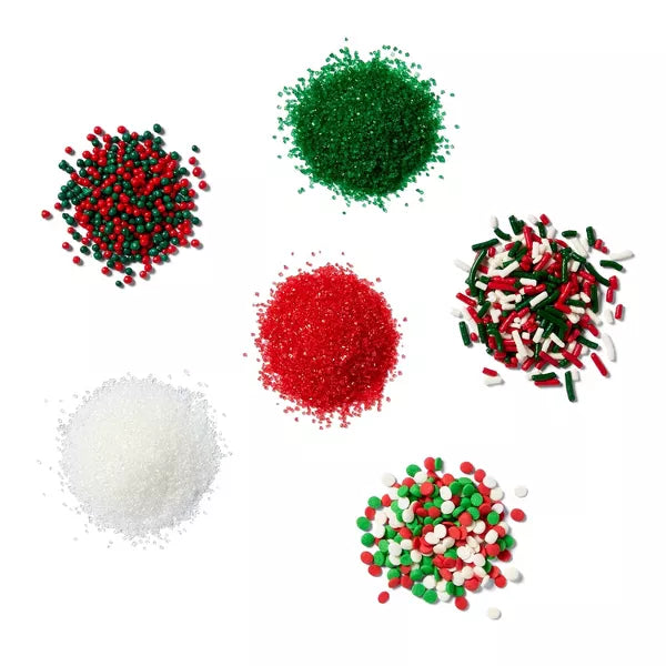 Holiday Classic 6 cell Sprinkles -7.27oz - Favorite Day™