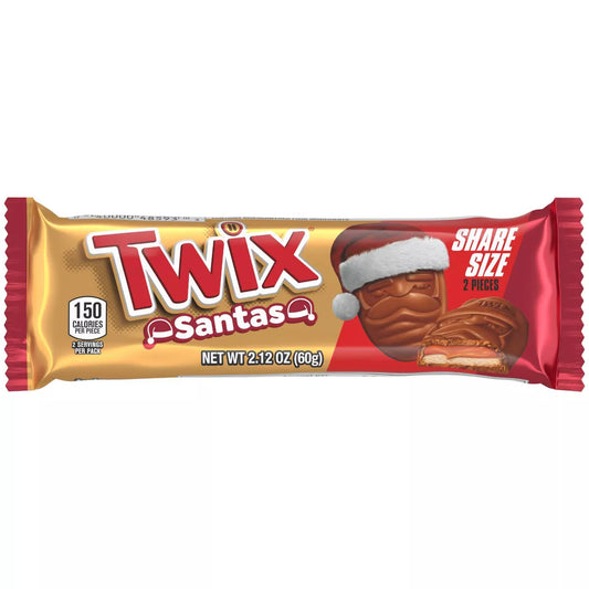 Twix Christmas Caramel Santa 2ToGo - 2.12oz