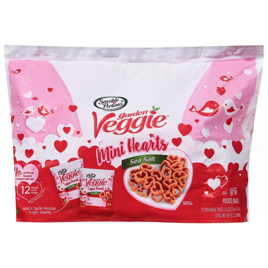 Sensible Portions Valentine's Garden Veggie Mini Hearts - 6oz