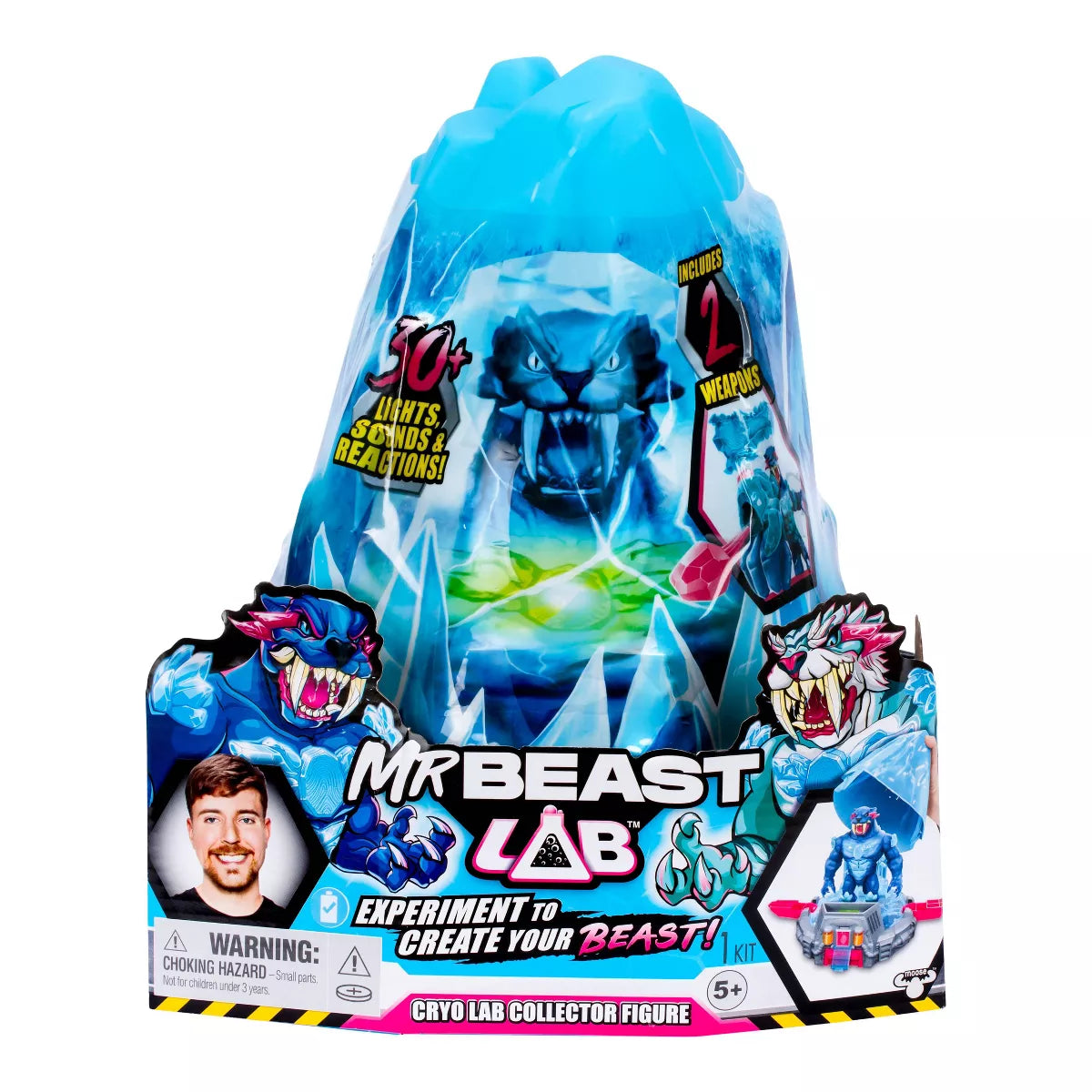 MrBeast Lab Cryo Lab Mystery Collector Figure Playset (Rare Candy Canada Exclusive)