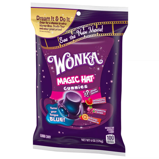 Wonka Magic Hat Gummies - 6oz - WHOLESALE