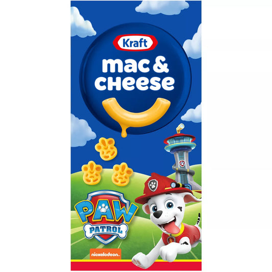 Kraft Mac and Cheese Dinner with Nickelodeon Paw Patrol Pasta Shapes - Imported