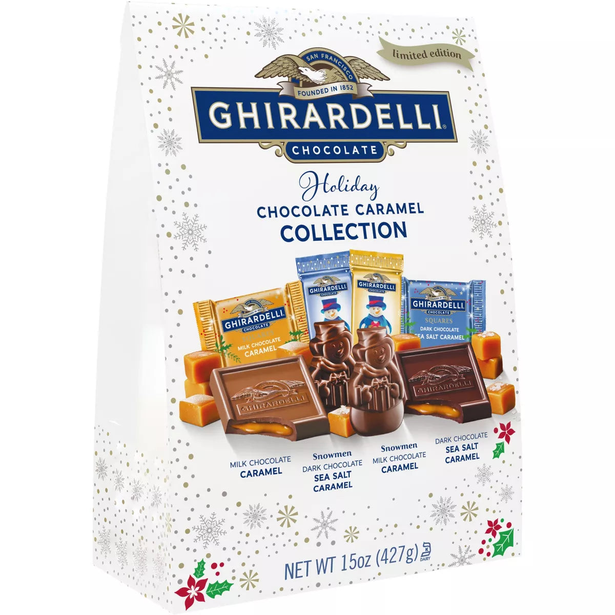 Ghirardelli Christmas Caramel Collection XL Bag - 15oz