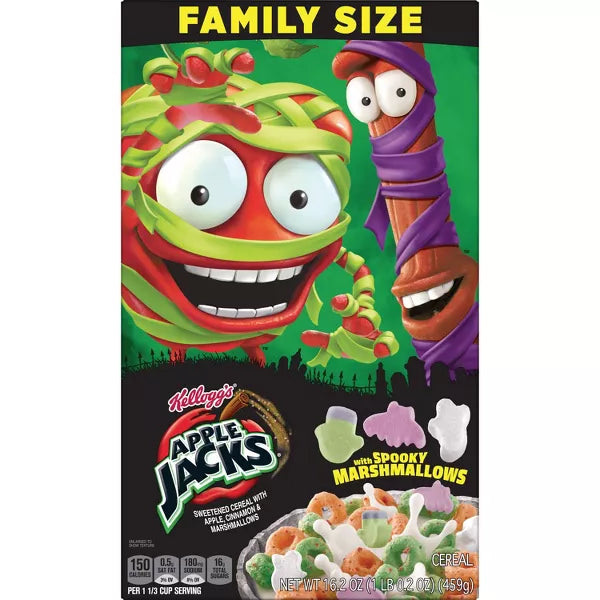 Apple Jacks Spooky Cereal - 16.2oz