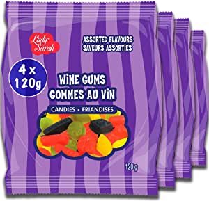 Gummy Candy Bag - Wine Gums