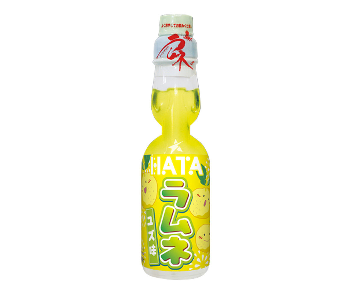 HATA  Ramune Soda Yuzu Grapefruit Flavor (200ml x 30ct)..