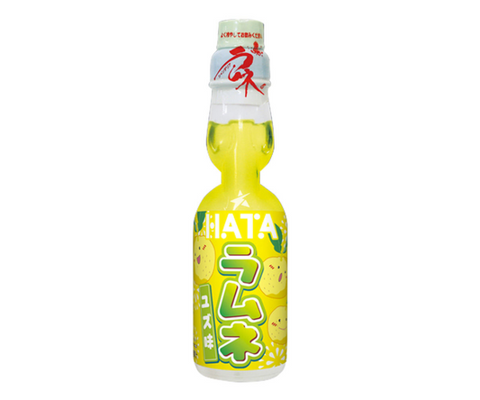 HATA  Ramune Soda Yuzu Grapefruit Flavor (200ml x 30ct)..