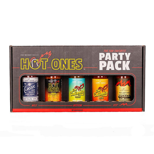 Hot Ones Hot Sauce Party Pack (5 oz., 5 pk.) - LIMITED EDITION Christmas