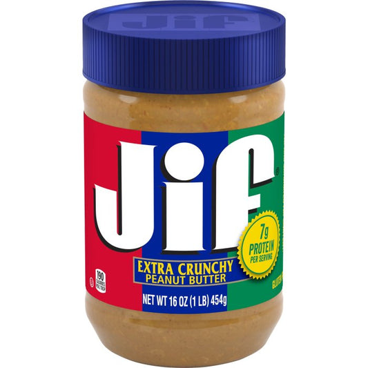 Jif® Extra Crunchy Peanut Butter