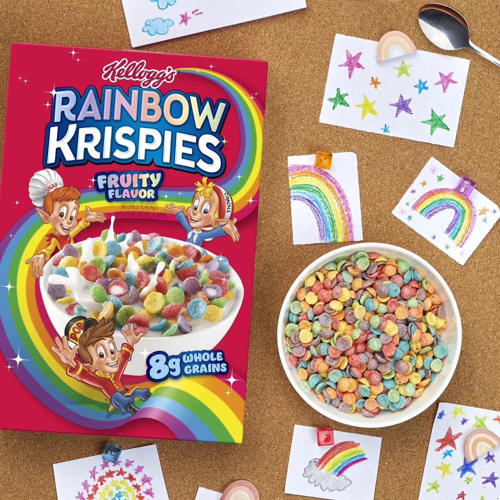 Kellogg's Rainbow Krispies - NEW ! Imported - RARE