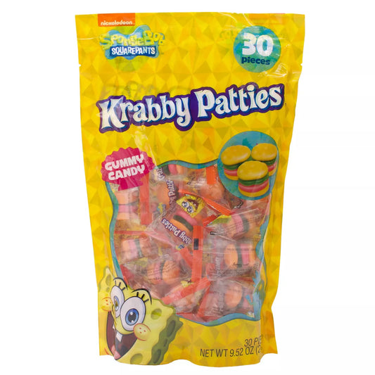 Spongebob Krabby Patty Gummies - 30ct / 9.52oz