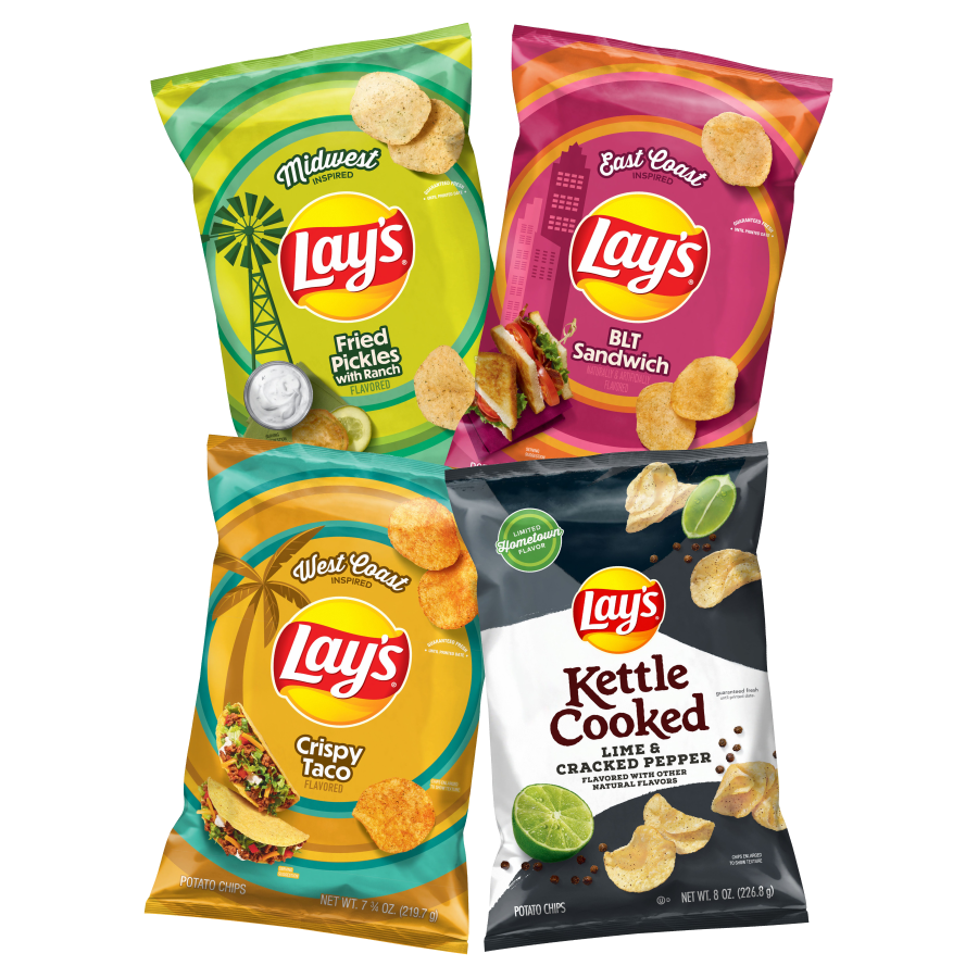 Lay’s USA Regional Flavors Bundle - Limited Edition – rarecandycanada