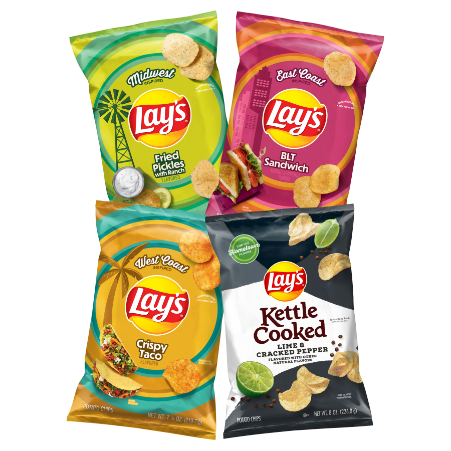 Lay’s USA Regional Flavors Bundle - Limited Edition