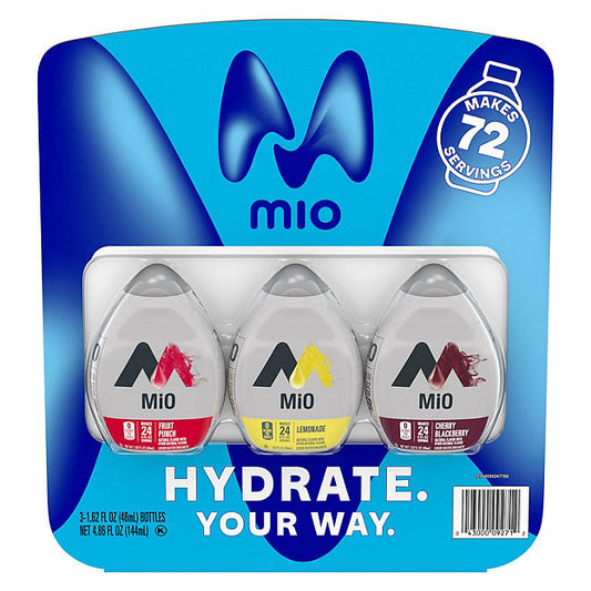 MiO Liquid Water Enhancer Variety Pack -3 Pack Wholesale
