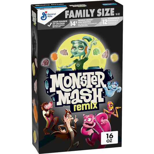Monster Mash Marshmallow Breakfast Cereal, 16 oz - NO TAX
