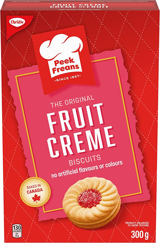 Peek Freans Fruit Creme Biscuits, 1 Box (300g)