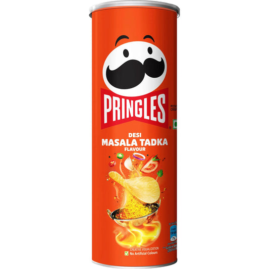 Pringles Potato Chips - Desi Masala Tadka Flavour - INDIA