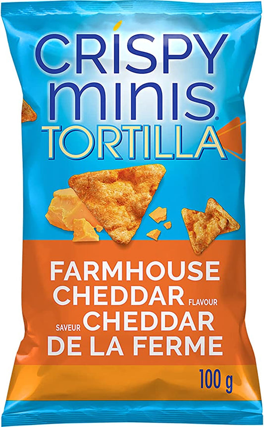 Quaker® Crispy Minis® Tortilla Farmhouse Cheddar 100g