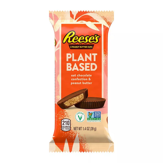 Reese's VEGAN Plant Based Oat Chocolate Candy & Peanut Butter Cup Bar - 1.4oz - ULTRA RARE