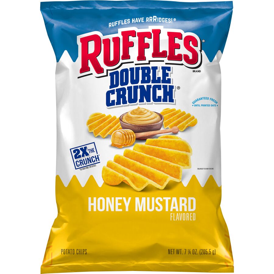 Ruffles® Double Crunch Honey Mustard - LIMITED EDITION
