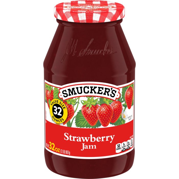 Smucker's Strawberry Jam, 32 Ounces