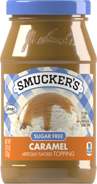 Smucker's Sugar Free Caramel Flavored Topping, 11.75 Ounces