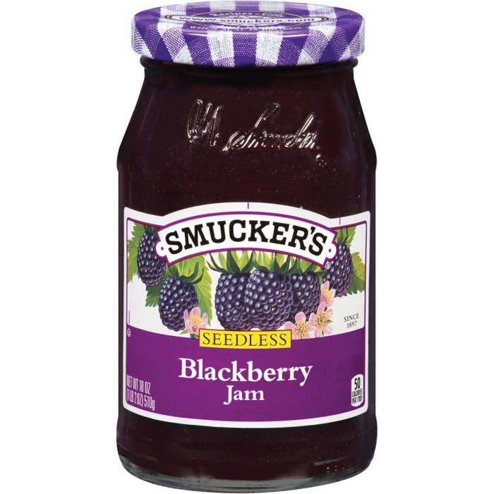 Smucker's® Seedless Blackberry Jam