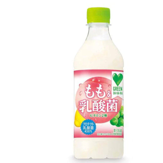 Suntory Green Dakara Peach Yogurt Drink  (430ml x 24ct)..