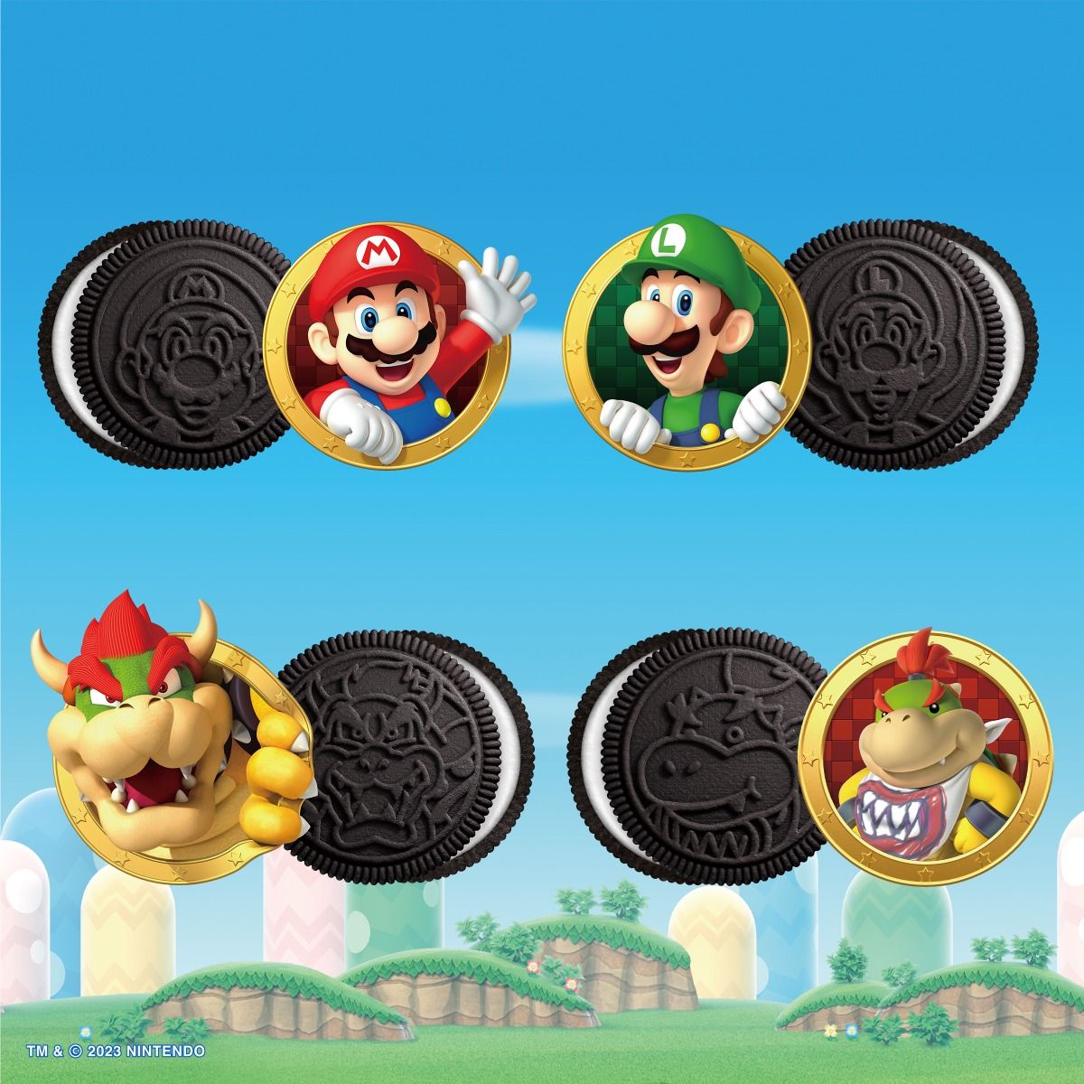 Super Mario™ OREO Chocolate Sandwich Cookies, Limited Edition - EXPIRED - ONLY FOR COLLECTORS