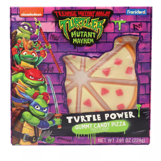 Teenage Mutant Ninja Turtles Pizza Box Gummy - 7.91oz LARGE HUGE GUMMY - Limited Edition