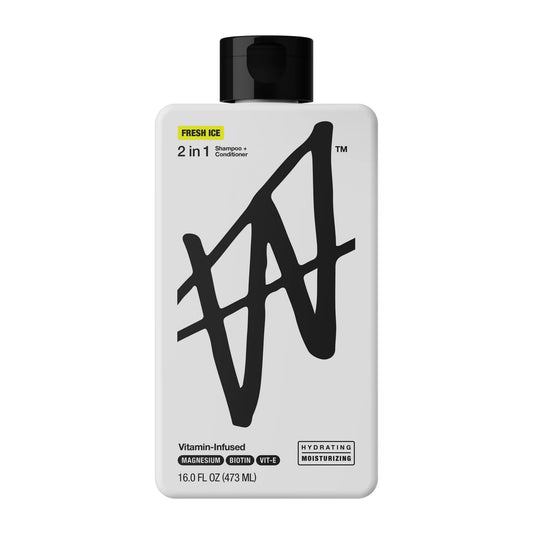 W by Jake Paul Hydrating 2in1 Shampoo & Conditioner for All Hair Types - Fresh Ice 16 fl oz