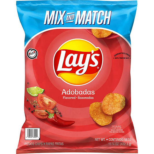 Lay's  Potato Chips, Adobadas Flavored 15.25 oz.