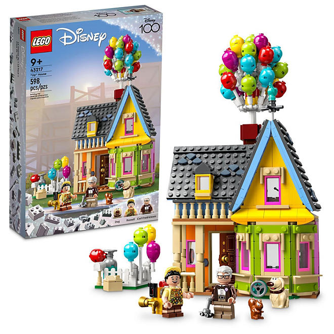 LEGO Disney and Pixar ‘Up’ House Building Toy Set (598 Pieces)