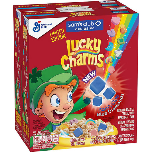 Lucky Charms with Marshmallows (46 oz., 2 pk.)