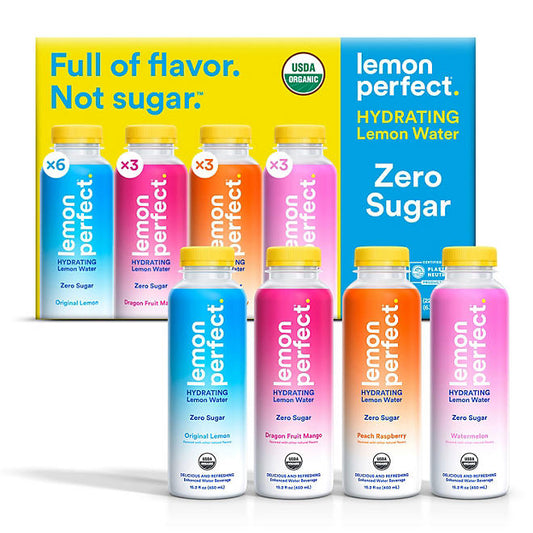 Lemon Perfect Flavored Water Variety Pack (15.2 fl. oz., 15 pack)