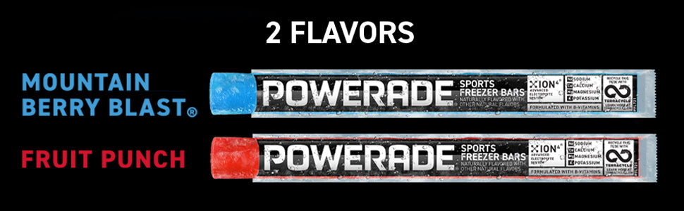 Powerade Sports Freezer Bars, 1.5 Oz, 70 Ct WHOLESALE